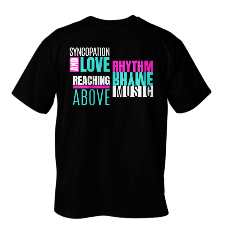 Syncopated Ladies Live - Black T-Shirt