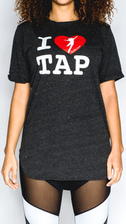 I Love Tap - Extra Long T-Shirt
