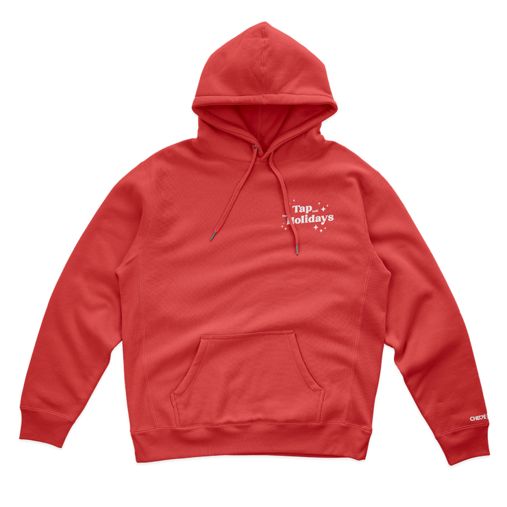 Tap into the Holidays - Red Hoodie