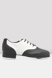 Chloe And Maud - Ladies Black & White Tap Shoes